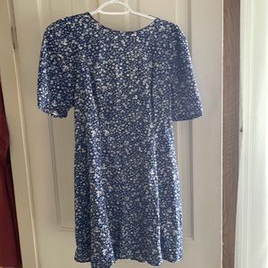Old Navy Blue Floral Dress